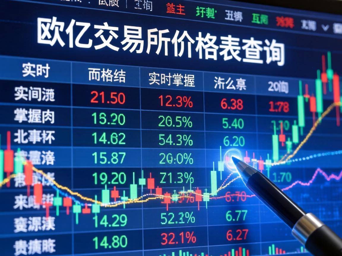 欧亿交易所价格表查询，实时掌握市场动态