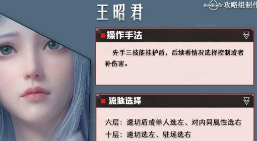王者荣耀世界 王昭君培养一图流
