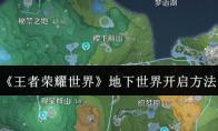 王者荣耀世界 地下世界开启方法