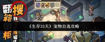 生存33天如何挑选宠物