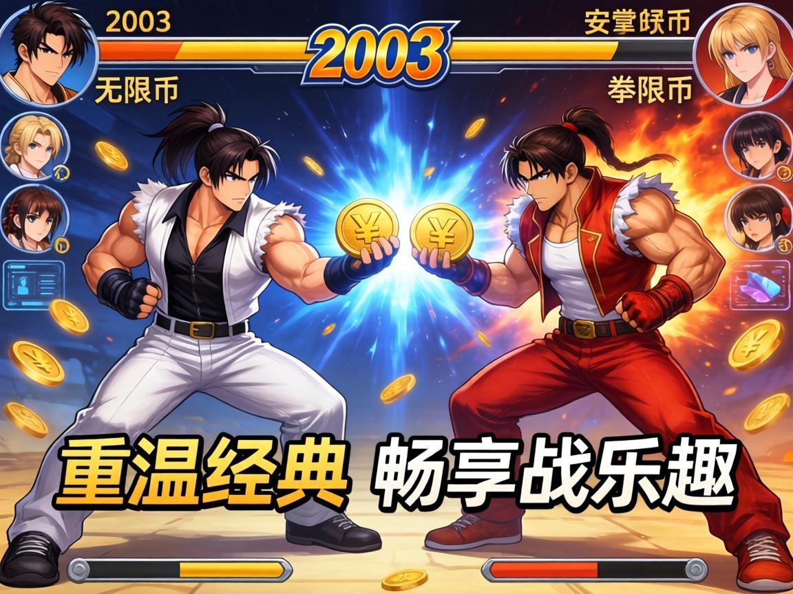 拳皇2003安卓无限币，重温经典，畅享战斗乐趣