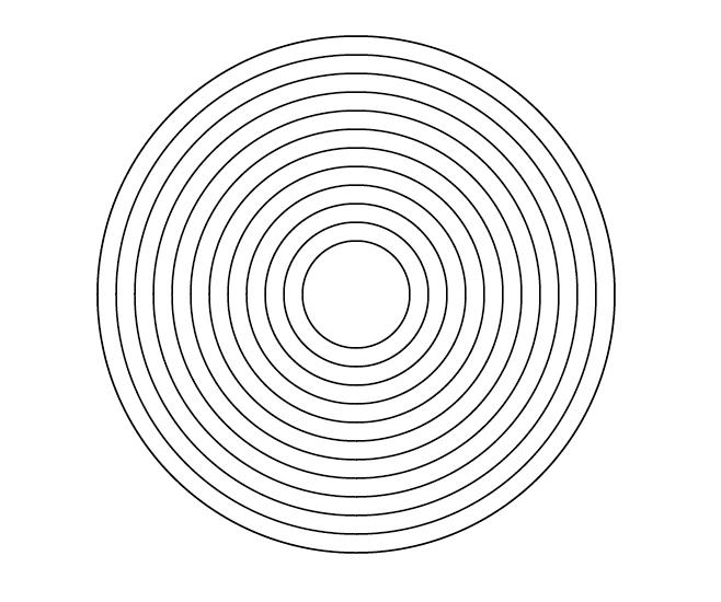 Adobe Illustrator如何制作同心圆