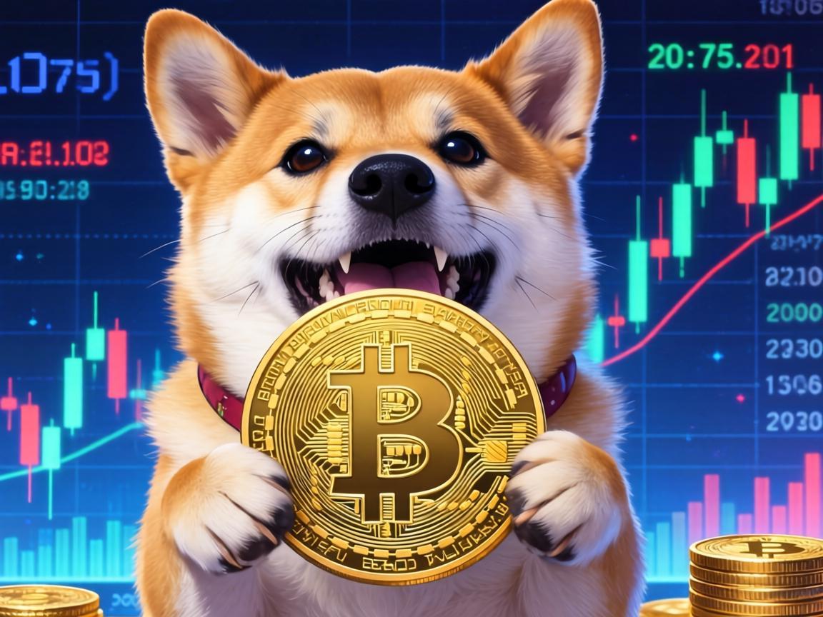 狗狗币疯狂拉盘，数字货币市场的新宠儿