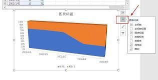 Word如何插入三维百分比堆积面积图