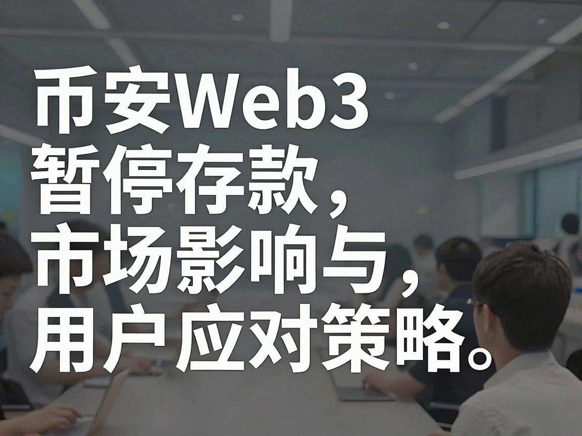 币安Web3暂停存款，市场影响与用户应对策略