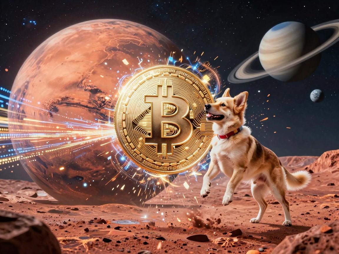 狗狗币发射到火星，一场虚拟与现实的太空冒险