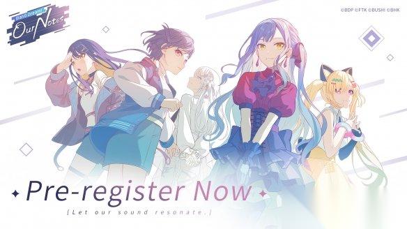 BanGDream新游戏 Our Notes 开启首次删档测试
