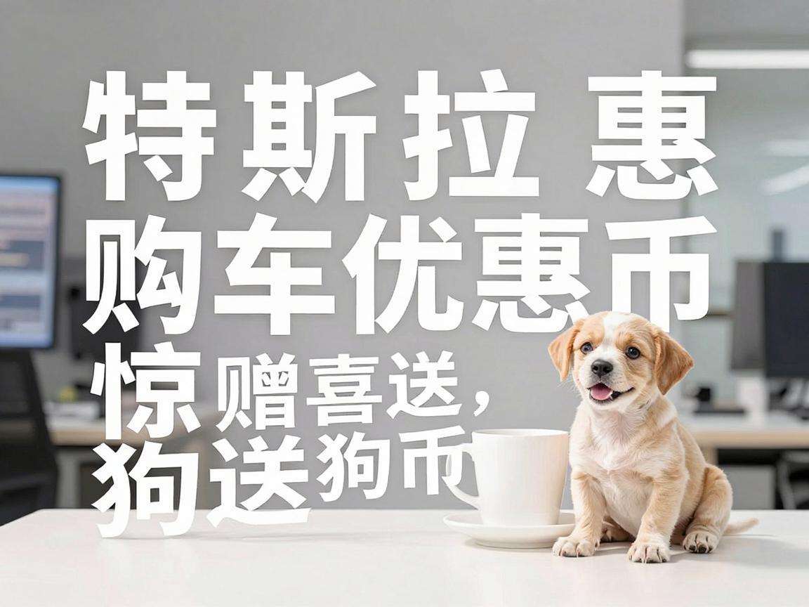 特斯拉购车优惠，惊喜赠送狗狗币