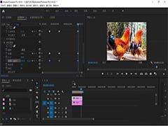 premiere如何制作海浪翻滚后显示图片动画效果