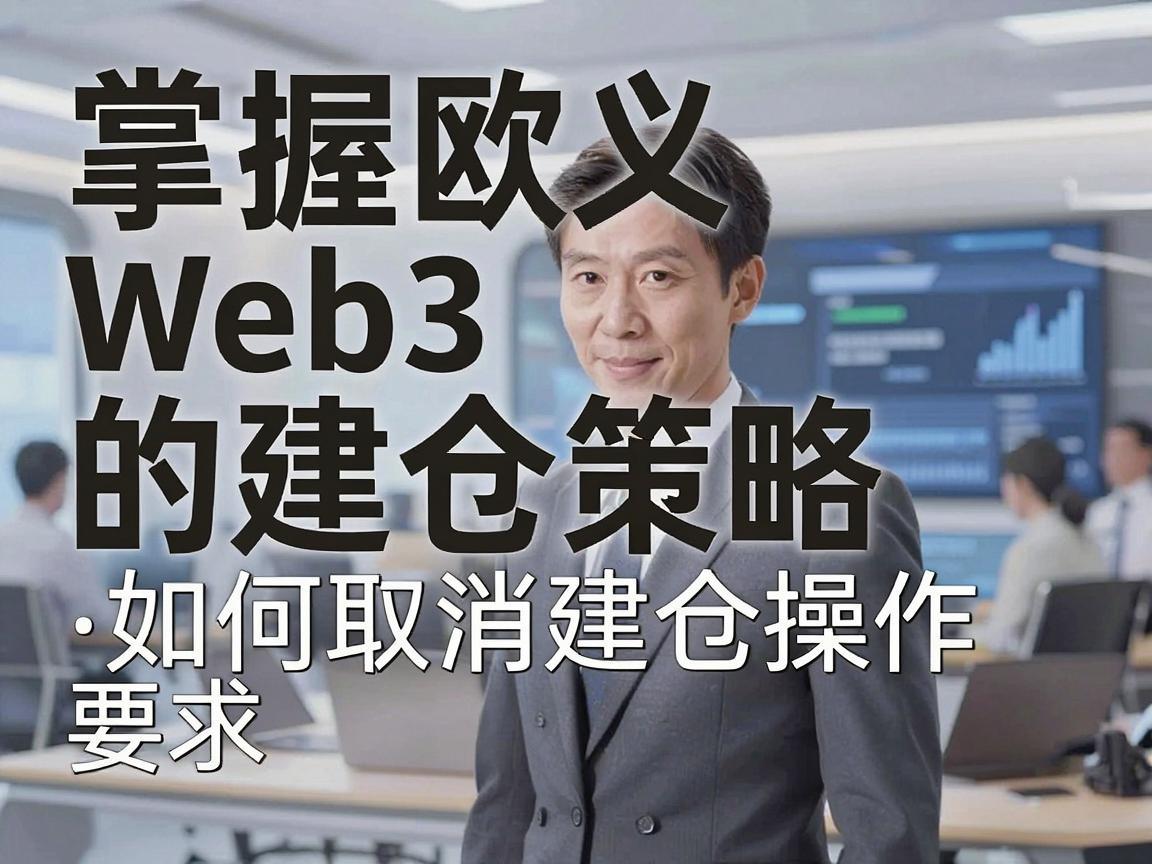 掌握欧义Web3的建仓策略，如何取消建仓操作