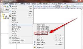 EditPlus如何删除html标签