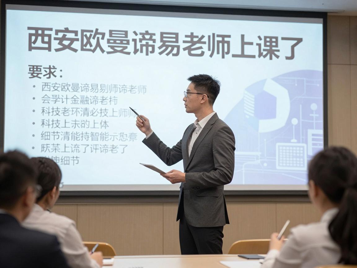 西安欧曼谛易老师上课了