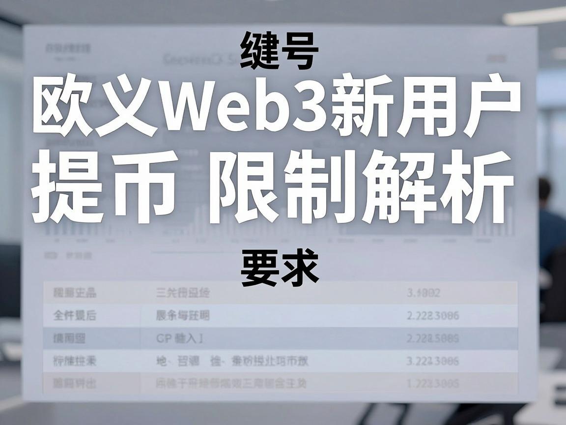 欧义Web3新用户提币限制解析