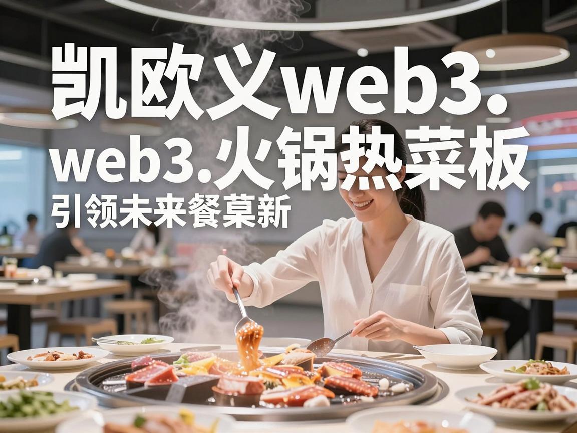 凯欧义web3火锅热菜板——引领未来餐桌的革新