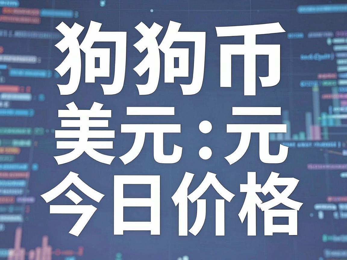 狗狗币美元今日价格