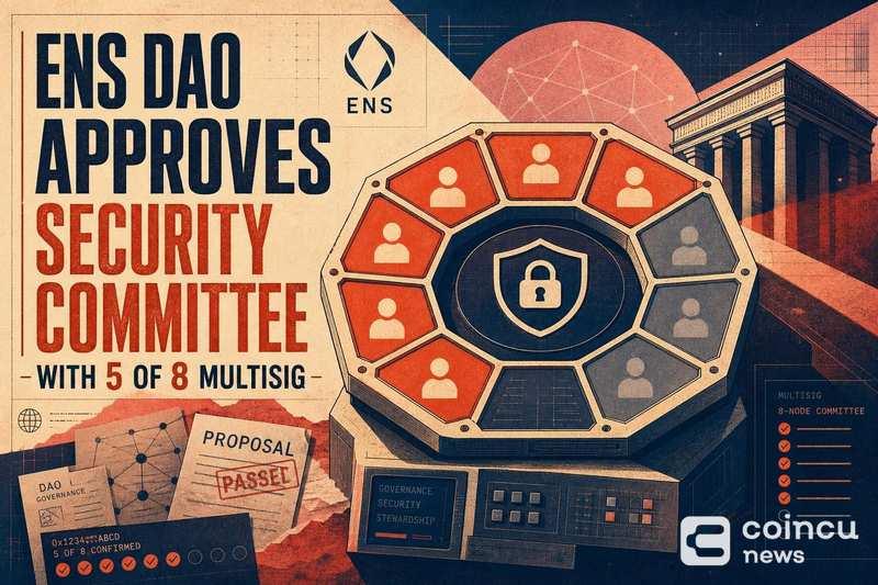 ENS DAO 批准设立5/8多签安全委员会